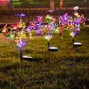 🦋 kit com 3 unidades modelos diferentes -  Luzes solares de borboleta 💐