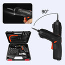 Kit Mini Parafusadeira Portátil Recarregável