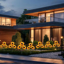 Luminárias Girassol - kit com 3 unidades