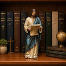 📚🕊️Jesus para decoração de estante  ✝️ Estátuas inspiradas na fé 🙏