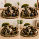 ✨ Jesus Entre os 12 Discípulos — Escultura Artesanal 🙏