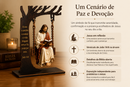 Escultura Cristã Jesus no Balanço ⭐