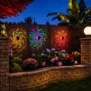 🌙Luminária Solar Mandala Colorida™ - kit com 3 unidades