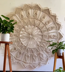 Painel Mandala Macramê