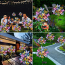 🦋 kit com 3 unidades modelos diferentes -  Luzes solares de borboleta 💐