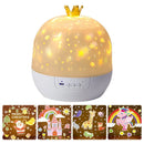 Luz noturna e projetor infantil 2 em 1