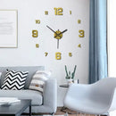 🔥 Promoção de último dia 49% de desconto ⏰ Relógio decorativo com decalque de parede 3D
