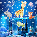 Luz noturna e projetor infantil 2 em 1