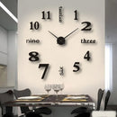 🔥 Promoção de último dia 49% de desconto ⏰ Relógio decorativo com decalque de parede 3D