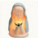 ✝️ Luminária Cristã de Oração com Luz Suave ✝🧡