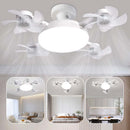 💨 Ventilador de Teto LED com Controle Remoto – Iluminação e Ventilação em um Só Produto