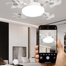 💨 Ventilador de Teto LED com Controle Remoto – Iluminação e Ventilação em um Só Produto